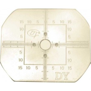 Asetat Kalıp (Şablon) Şeffaf Dereceli 96 Ad.