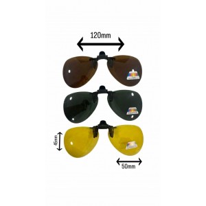 Mandallı Damla Polarize Klips