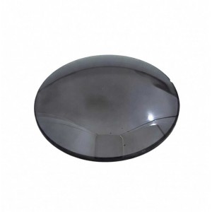 Cr39 Organik Polarize Gümüş Aynalı Güneş camı 6B 75mm 1 Çift