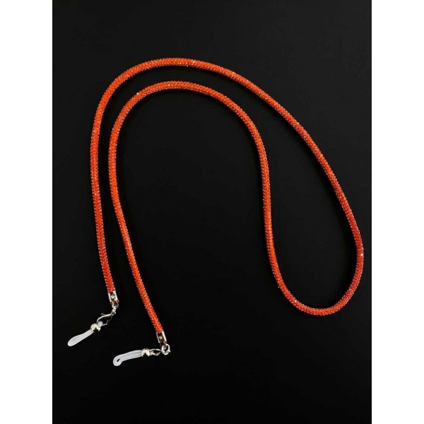 Gözlük Askısı Taşlı Turuncu 1 Ad. 