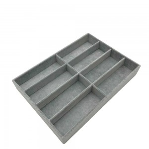 Gözlük Teşhir Standı Kadife Kaplama 8'li 25x35 cm 1 Ad.