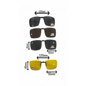 İnce Mandallı Polarize Büyük Klips