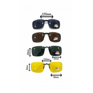 İnce Mandallı Polarize Orta Klips