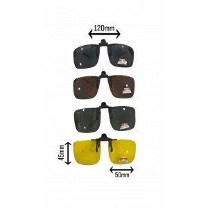 Mandallı Polarize Büyük Klips