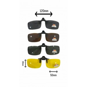 Mandallı Polarize Küçük Klips