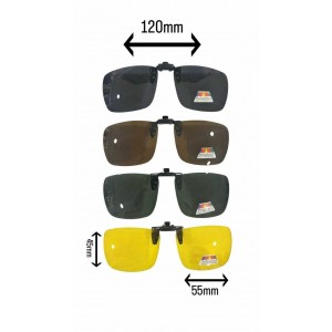 Metal Mandallı Polarize Büyük Klips