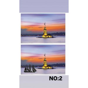 Polarize Tester Arkası Yapışkanlı 15X10 cm