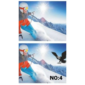 Polarize Tester Arkası Yapışkanlı 15X10 cm