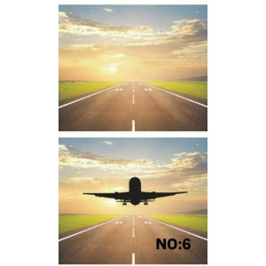 Polarize Tester Arkası Yapışkanlı 15X10 cm