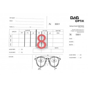 Sipariş Formu Baskılı 14x20cm 2,000 Ad.