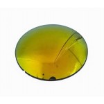 CR39 Organik Turuncu Aynalı Güneş Camı 6B 75 mm 1 Çift 