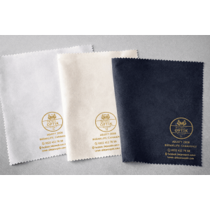 Microfiber A Kalite Bez 15X18 Yaldız Baskılı 1.000 Ad.