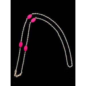 Zincir Akrilik Boncuklu İnce 1 Ad.