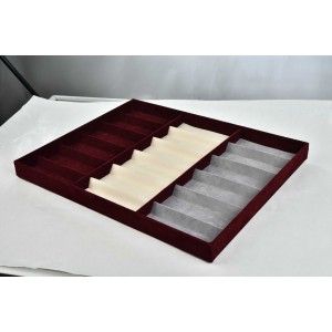 Çekmece İçi Kadife Gözlük Küvezi 21'li 37x48cm