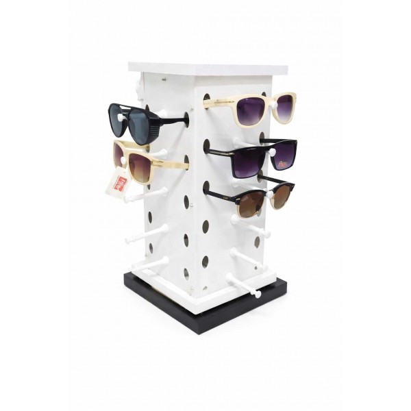 Gözlük Teşhir Standı Masa Üstü 22'li 